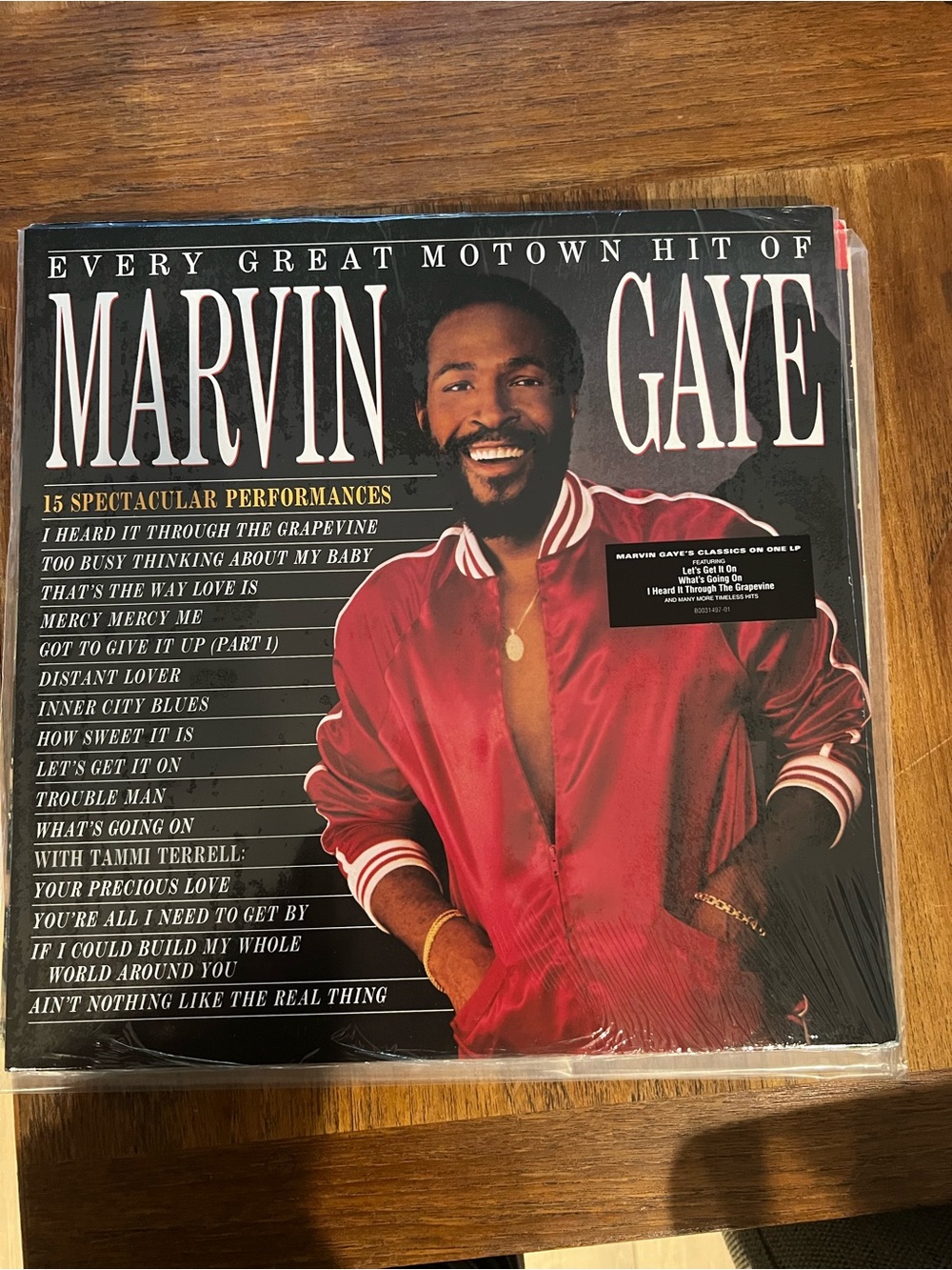 Marvin Gaye 'Every Great Motown Hit of Marvin Gaye' Vinyl Record